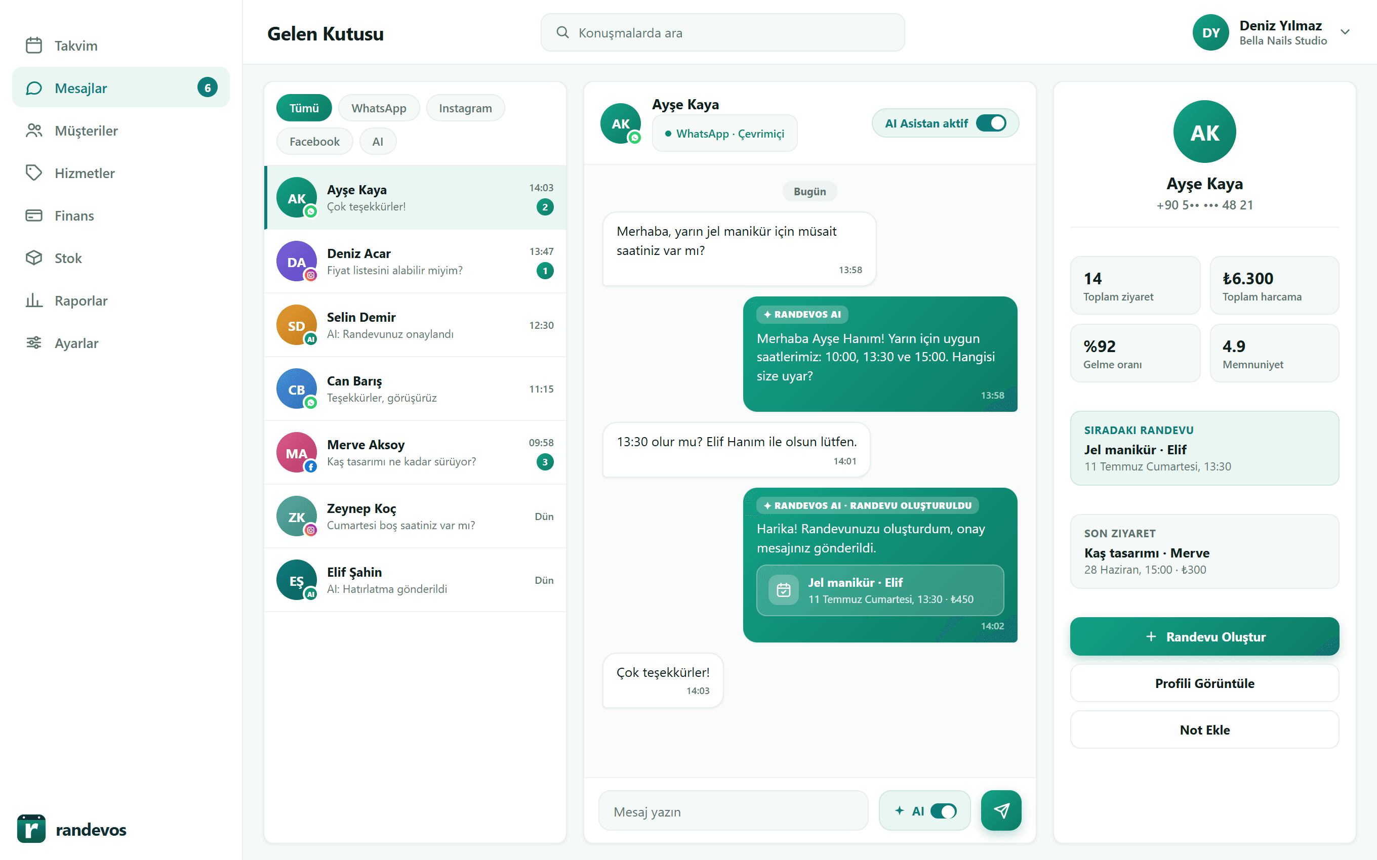 Unified inbox